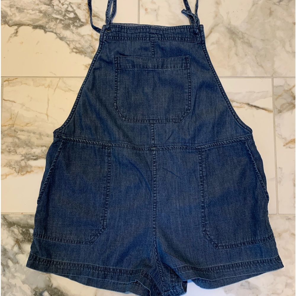 Abercrombie & Fitch blue short overalls S